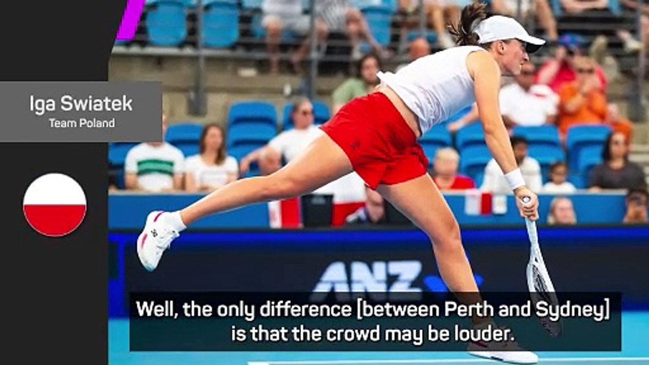 Swiatek not worried about potentially facing Australia in the United Cup final