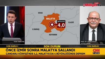 İzmir ve Malatya'da peş peşe depremler
