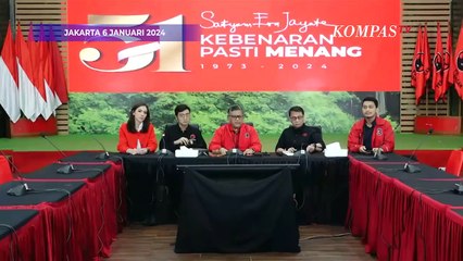 Penjelasan Hasto Kristiyanto soal Kehadiran Jokowi di HUT ke 51 PDIP