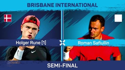 Download Video: Rune reaches 9th ATP final in Brisbane