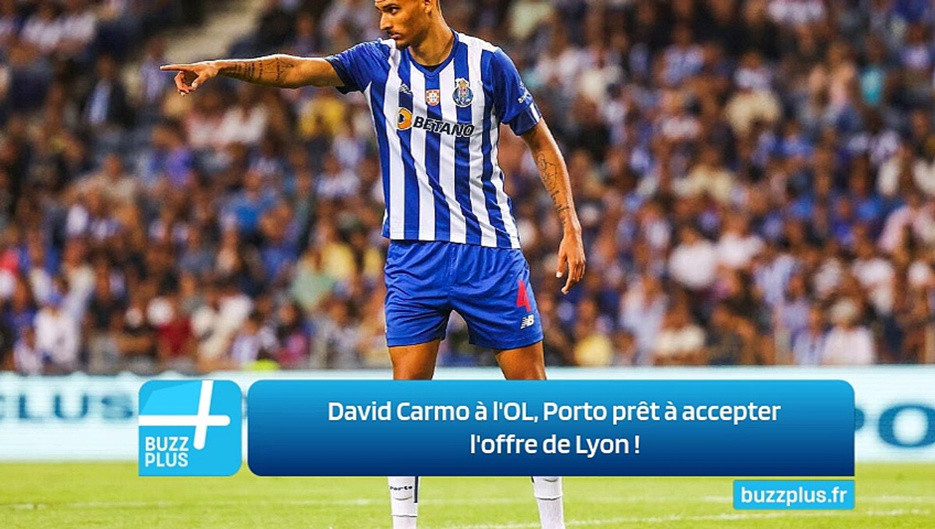David Carmo à l'OL, Porto prêt à accepter l'offre de Lyon ‍! - Vidéo  Dailymotion
