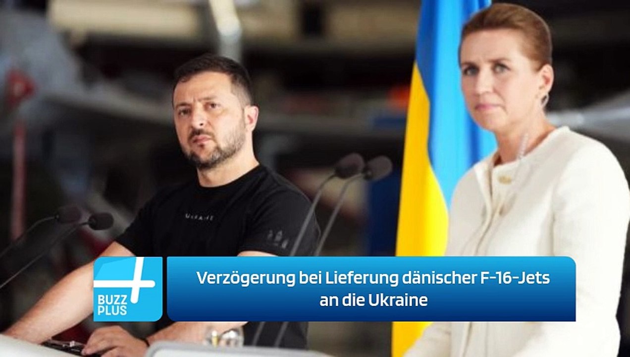 Verzögerung bei Lieferung dänischer F-16-Jets an die Ukraine