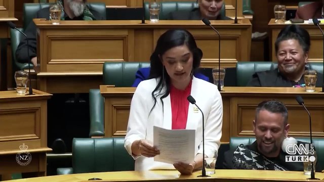 Gündem oldu: Yeni Zelanda meclisinde Haka dansı!