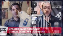Updated Injury Status of Key Lions' Defensive Players