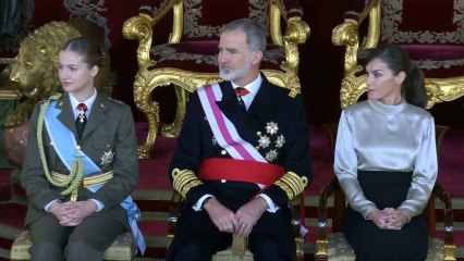 La Princesa Leonor se abre paso en su primera Pascua Militar