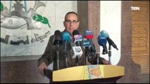 محافظ شمال سيناء في مؤتمر صحفي بالعريش: ألف جريح فلسطيني وصلوا إلى مصر للعلاج