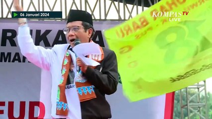 [FULL] Pidato Politik Ganjar-Mahfud di Acara Deklarasi Dukungan Forum Betawi Rempug se-Jabodetabek
