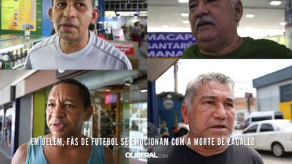 Em Belém, fãs de futebol se emocionam com a morte de Zagallo