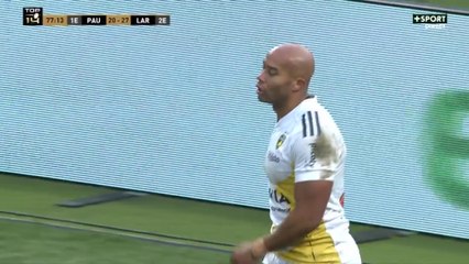 L'essai de Teddy Thomas - Stade Rochelais