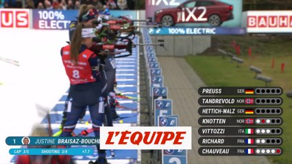 Le résumé de la poursuite d'Oberhof - Biathlon - CM (F)