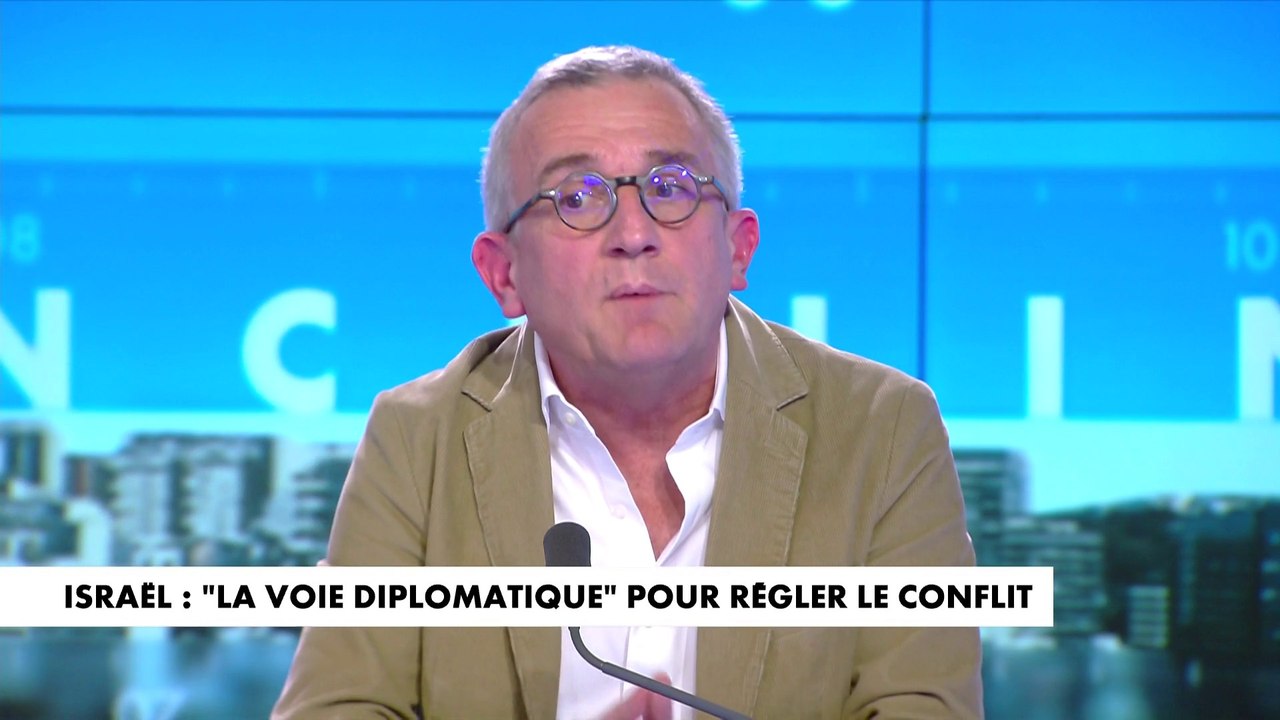 Vincent Roy : «La gauche a une paix variable, c'est-à-dire que c'est toujours du même côté qu'on demande la paix»