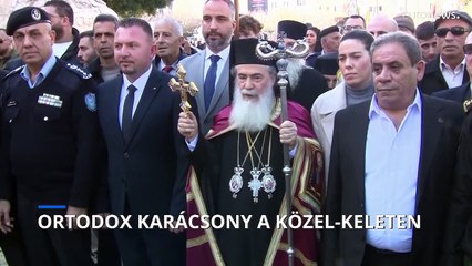 Ortodox karácsony a Közel-Keleten