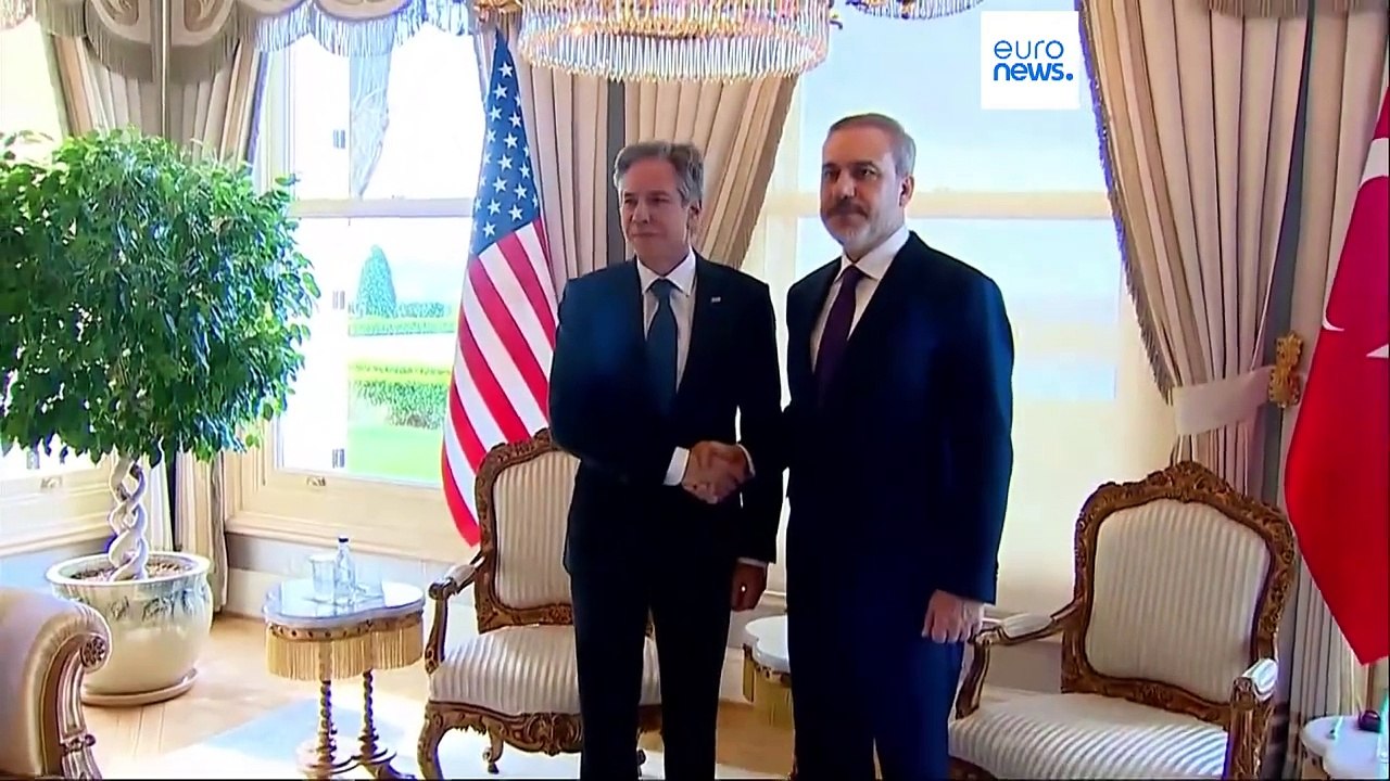 Blinken visits Greece on lightning diplomatic tour