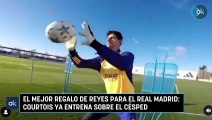 El mejor regalo de Reyes para el Real Madrid: Courtois ya entrena sobre el césped