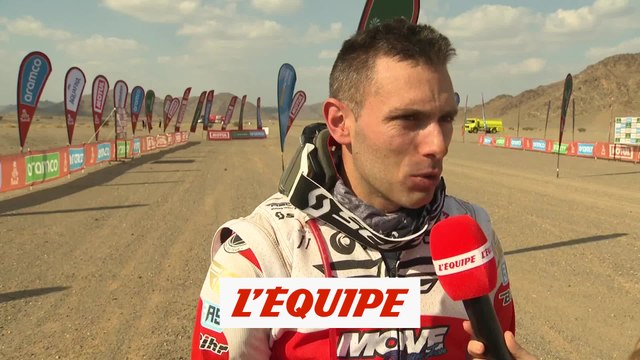 Dumontier : « On a eu beaucoup de cailloux » - Rallye raid - Dakar - motos
