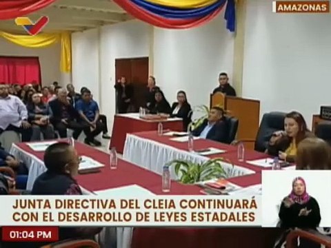 Amazonas | Juramentados nuevos miembros de la Junta Directiva del Consejo Legislativo para el 2024