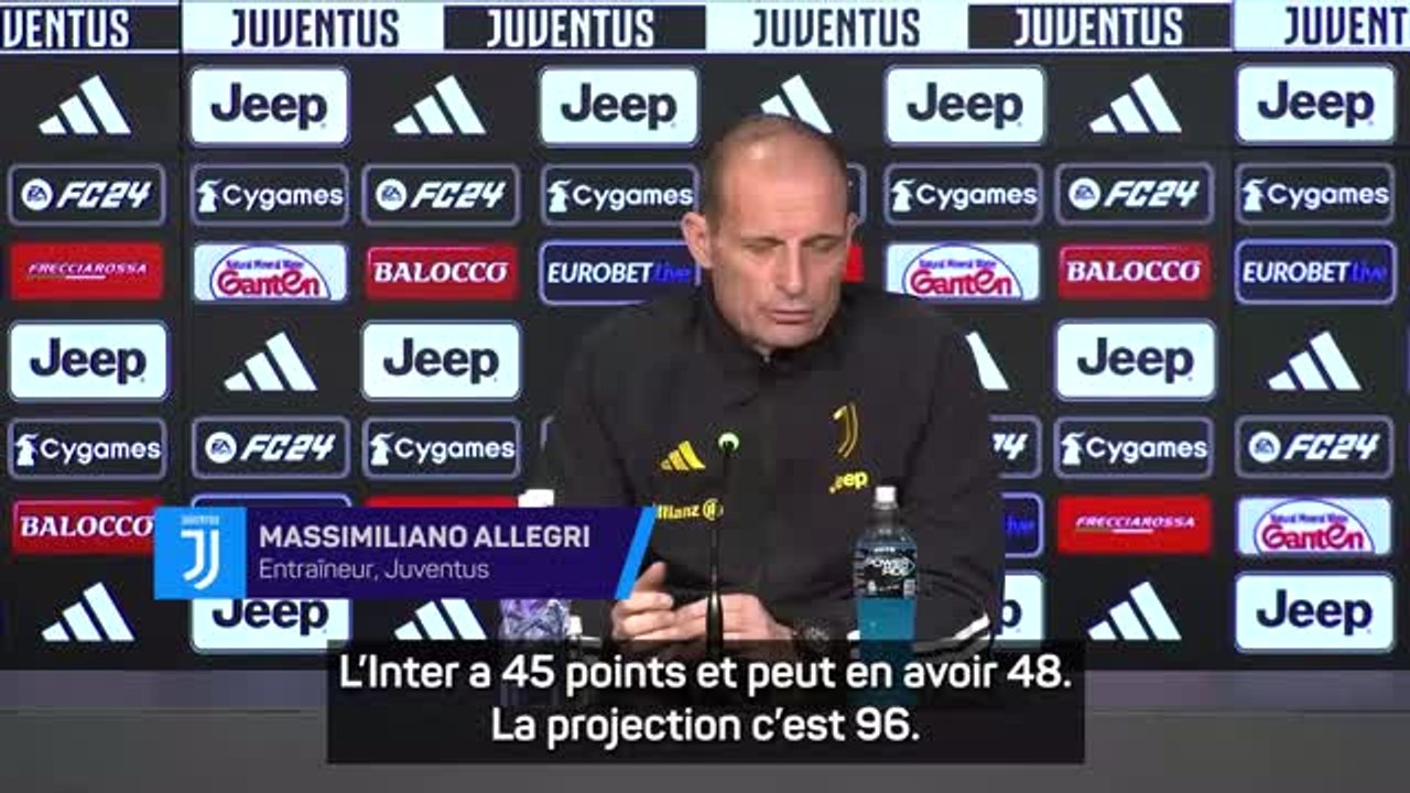 Juventus - Allegri : “Pour plusieurs raisons il faut jouer la Ligue des champions”