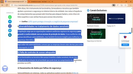 Como a implementação da LGPD pode ajudar a evitar um ataque hacker