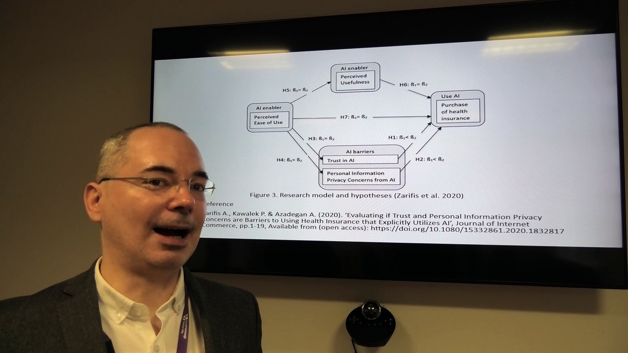 Are trust and privacy concerns barriers to using health insurance that explicitly uses AI?