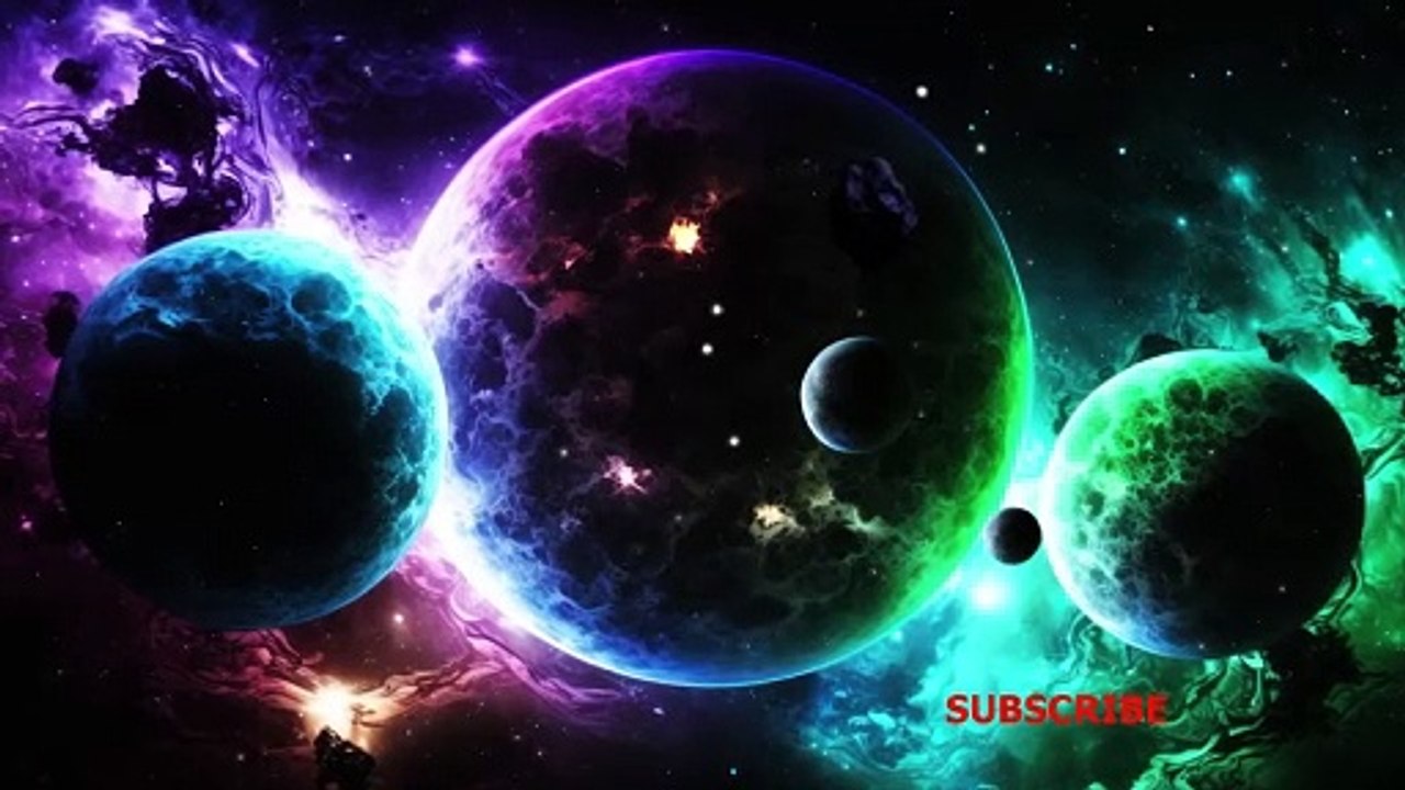 Night. Space trip