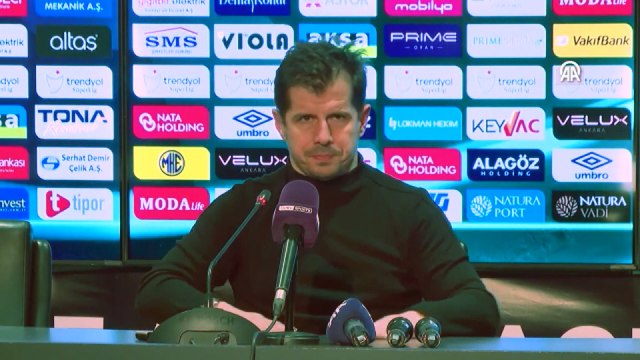 Emre Belözoğlu: Sahanın içinde intikam almaya çalışan hakemlerle bizim işimiz kolay değil gibi gözüküyor''