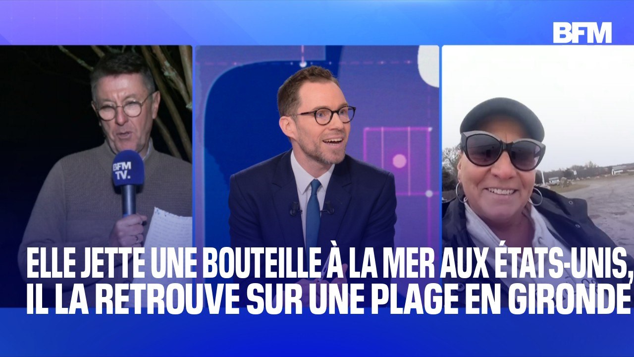 BFMTV retrouve l'Américaine qui a jeté une bout...