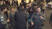 İsrail polisi savaş karşıtı Yahudilerin gösterilerine müdahale etti