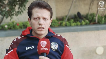 الإصابة تحرم المنتخب السوري من خدمات محمد حلاق