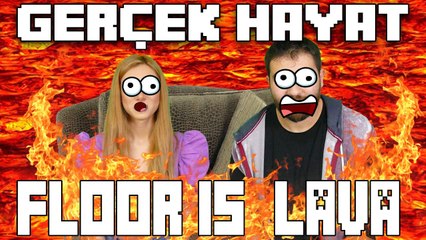 HERYER LAVLARLA DOLU | FLOOR IS LAVA GERÇEK HAYAT [ Real Life ]