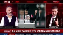 Sinanoğlu, Beşiktaş'ta Gazze'nin sesinin kesilmesinin perde arkasını anlattı: Sizler zalimin yanında oldunuz alçaksınız!