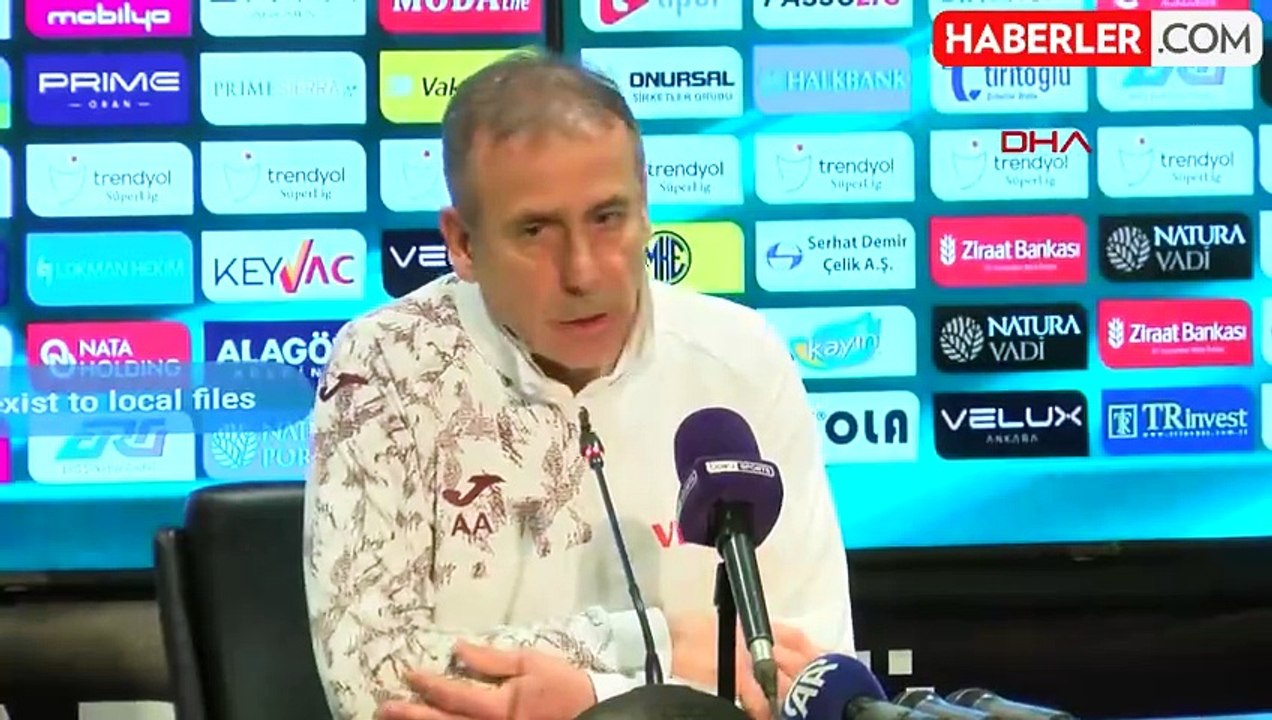 SPOR MKE Ankaragücü - Trabzonspor maçının ardından