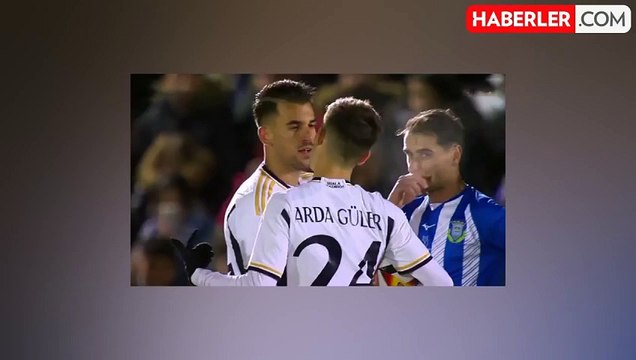 Takım arkadaşına dil dökerek topu alan Arda'nın frikiğini tüm stat ağzı açık izledi