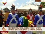 Los restos del General Domingo Antonio Sifontes serán trasladados a la Capilla Ardiente del Panteón Nacional