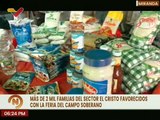 Más de 2 mil familias de El Cristo en el edo. Miranda favorecidos con Feria del Campo Soberano