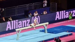 Aberdeen O'Driscoll - BB Podium Training - 2022 European Gymnastics Championships