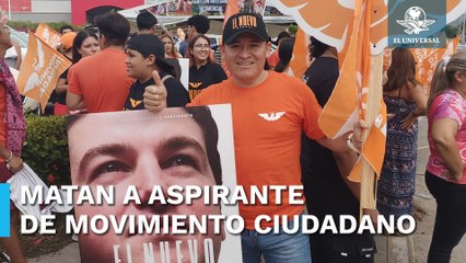 Asesinan a Sergio Hueso, aspirante de Movimiento Ciudadano a alcaldía en Colima