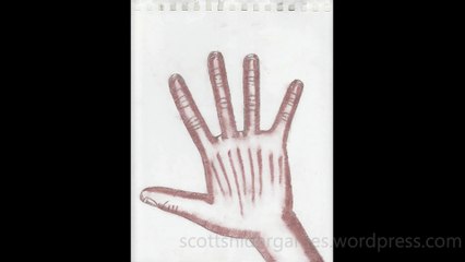 Hand Charcoal Pencil Sketch Video #3 (01-06-2024)