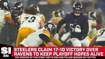 Steelers Defeat Ravens 17-10
