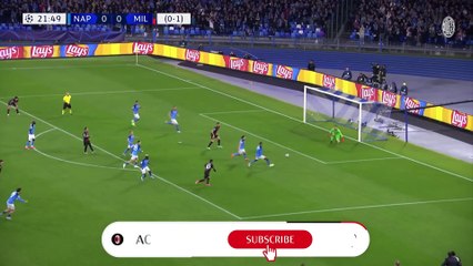 #NapoliMilan SEMI-FINALS HERE WE COME!   #championsleague Highlights