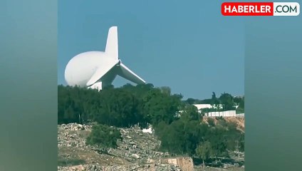 İsrail, Lübnan sınırına füze tespit zeplini konuşlandırdı