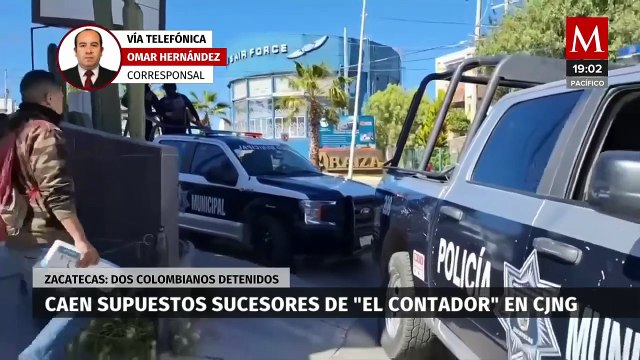 Fueron detenidos en Zacatecas 2 líderes colombianos del Cártel Jalisco Nueva Generación