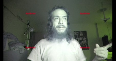 Video Blog from Sony FDR-AX53 Handycam (via nightshot mode with IR light off)