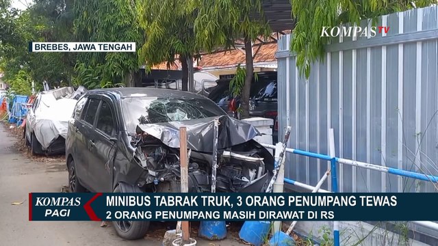 Laka Maut di Brebes Tewaskan 3 Orang hingga Truk Surat Suara Terjun ke Jurang Sedalam 7 Meter