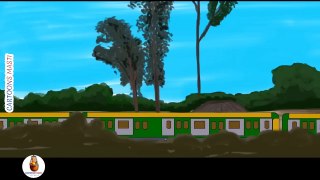 Raat 1 Tar Train - Bhuter Cartoon _ The Haunted Train _ Bengali Horror Cartoon _
