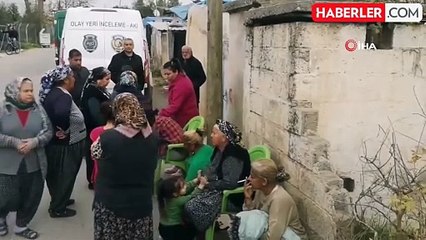 Tarsus'ta korkunç olay! 7 aylık hamile karısını satırla öldürüp torununu alıp kaçtı