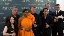 Chad Stahelski and Fantasia Barrino 2024 Astra Film Awards Winners Walk!