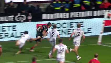 TOP 14 - Essai de Matthis LEBEL (ST) - Stade Toulousain - LOU Rugby