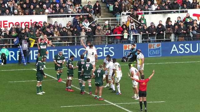 TOP 14 - Essai de Samuel EZEALA (SP) - Section Paloise - Stade Rochelais