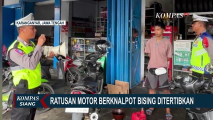 Motor Berknalpot Brong Disita Polisi di Karanganyar, Pemilik Harus Penuhi Syarat Ini Untuk Mengambil
