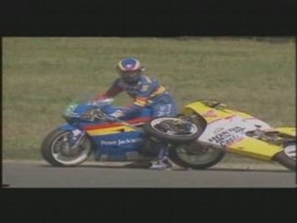 chute moto